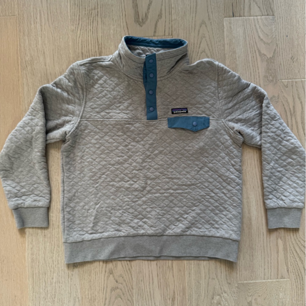 PATAGONIA COTTON QUILT SNAP-T PULLOVER